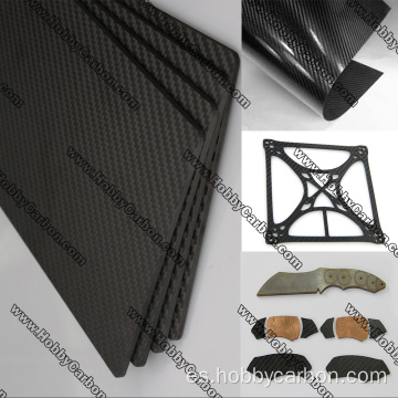 RC Drone Hobbby Parts Hoja de vidrio de carbono